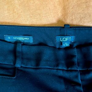 Loft Curvy Skinny Ankle Pant, Size 12